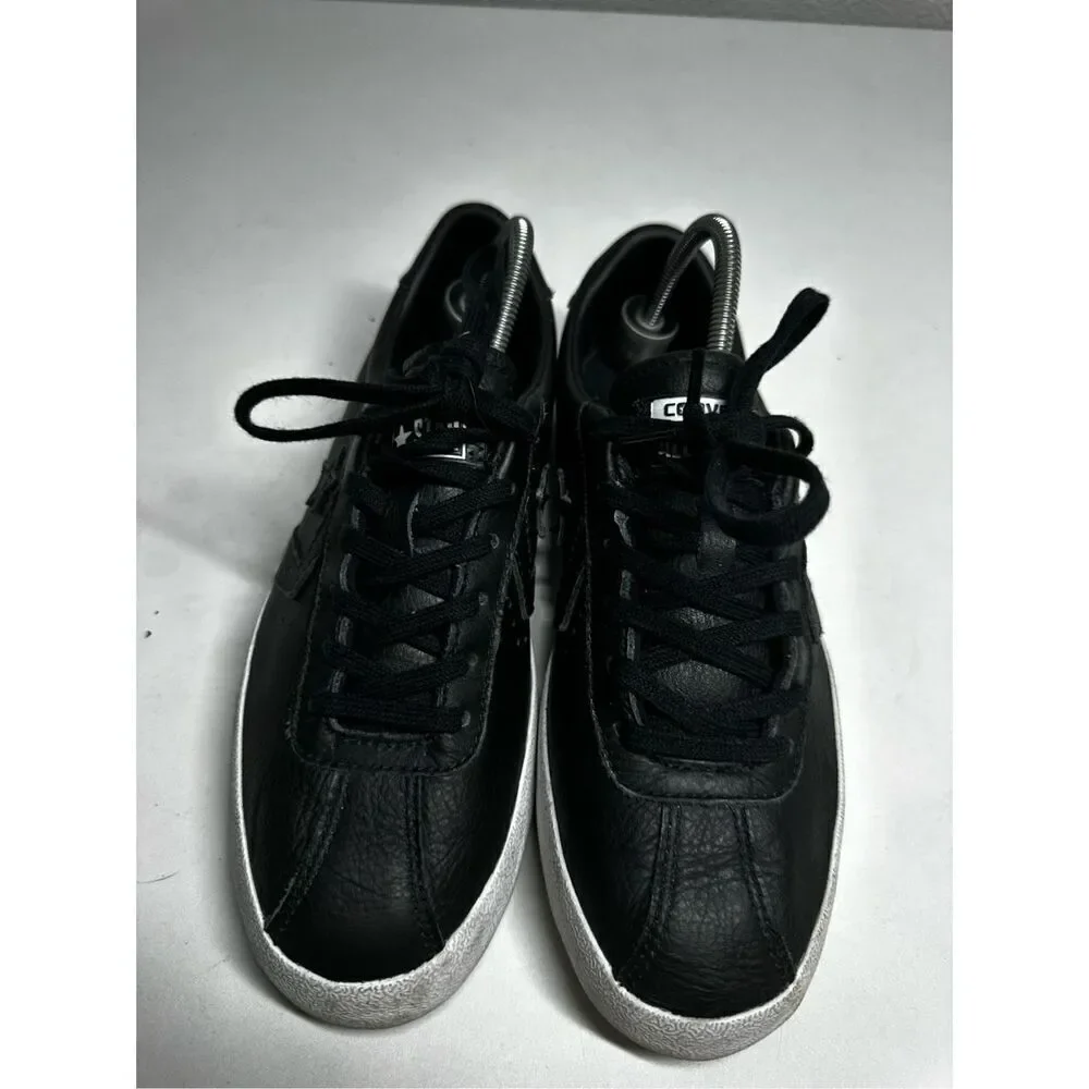 Converse All Star Breakpoint OX Sneakers Leather Black White Womens Sz 8 157802C - Picture 10 of 14